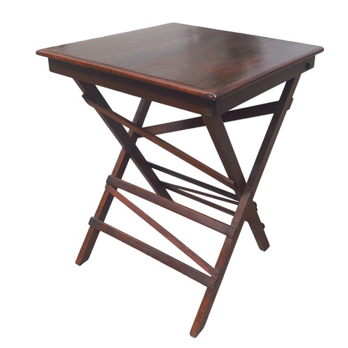 51 - A FOLDING CRICKET TABLE