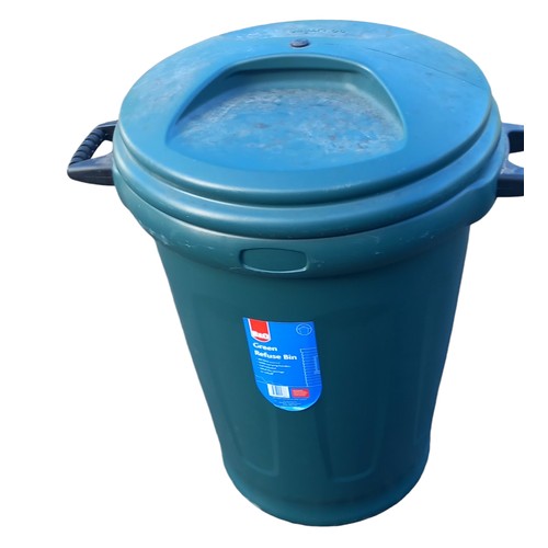 27 - PLASTIC RUBBISH BIN