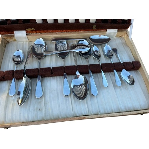 81 - A CANTEEN OF CUTLERY