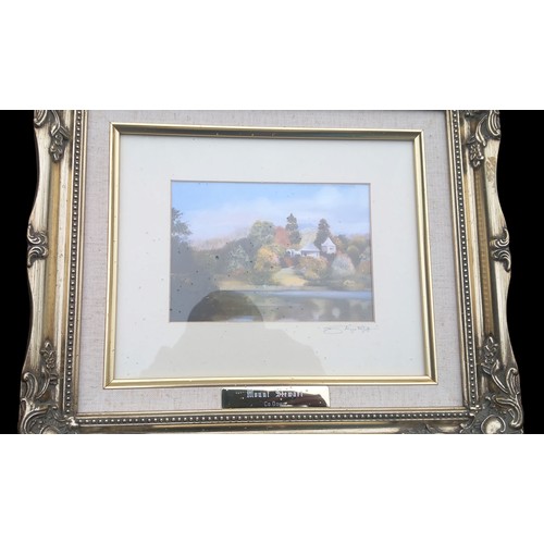 91 - 3 SMALL GILT FRAMED PRINTS