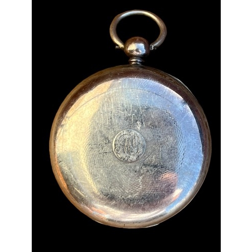 223 - A SILVER POCKET WATCH