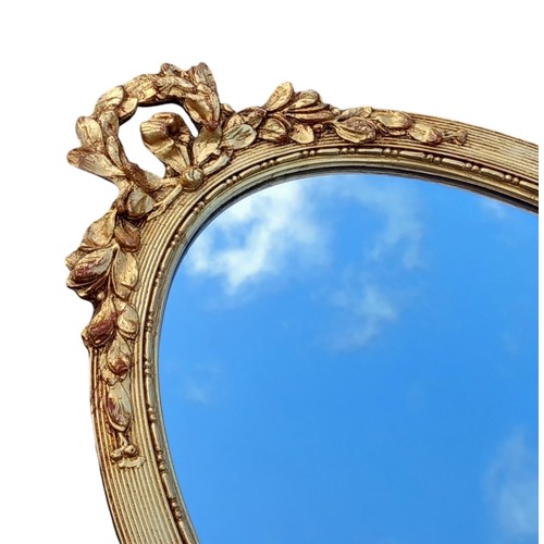 93 - ORNATE GILT FRAMED MIRROR