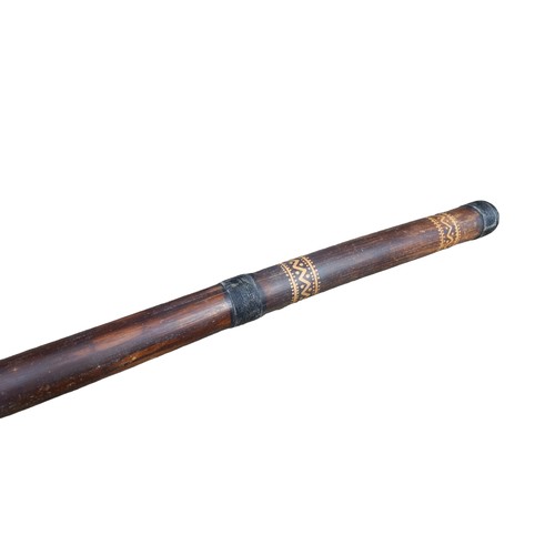 141 - A NATIVE DIDGERIDOO