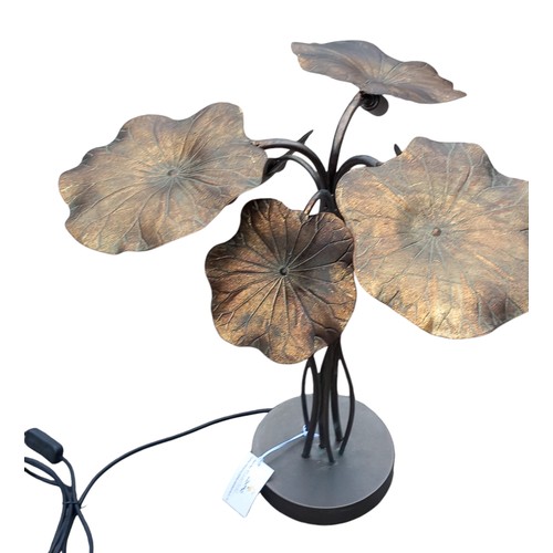 165 - A NEW DESIGNER LILLY PAD MULTI BRANCH TABLE LAMP 20