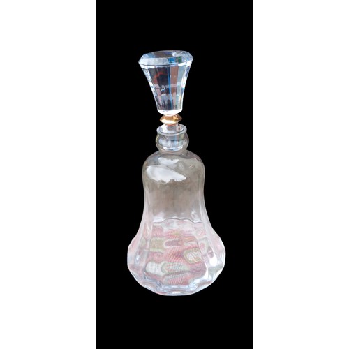 316 - CUT GLASS CRYSTAL DECANTER