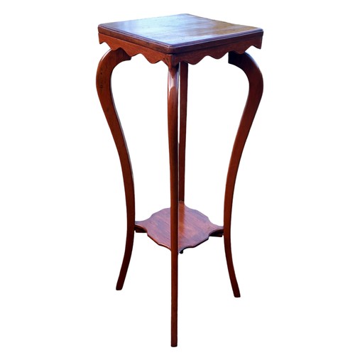 317 - MAHOGANY PLANTSTAND