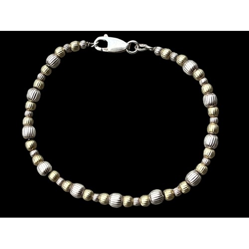 258 - SILVER SHELL STYLE BRACELET