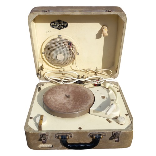 148 - A PORTABLE RECORD PLAYER