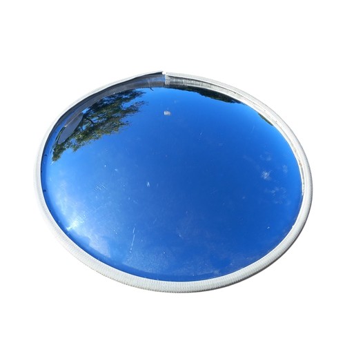 408 - A CONVEX WALL MIRROR