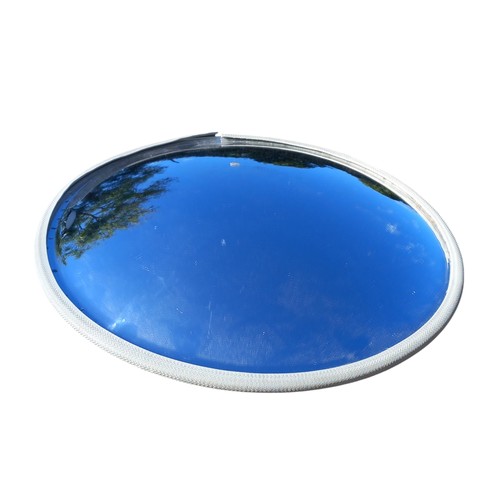 408 - A CONVEX WALL MIRROR