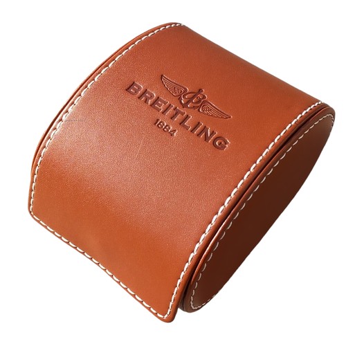 534 - BREITLING 1884 GENIUNE LEATHER WATCH CARRIER