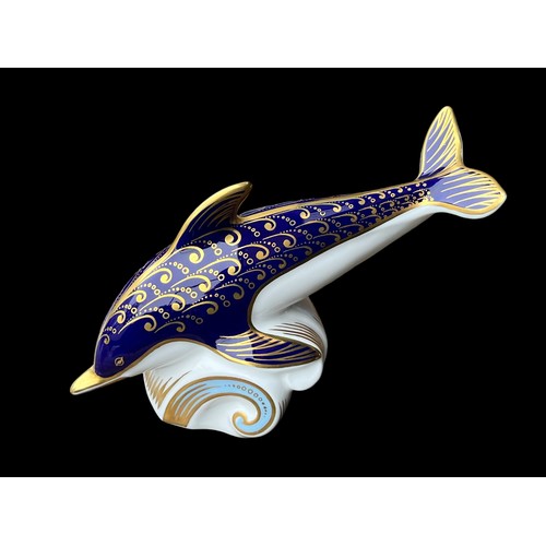 535 - A  ROYAL CROWN DERBY DOLPHIN