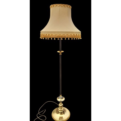 36 - BRASS STANDARD LAMP