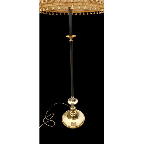 36 - BRASS STANDARD LAMP