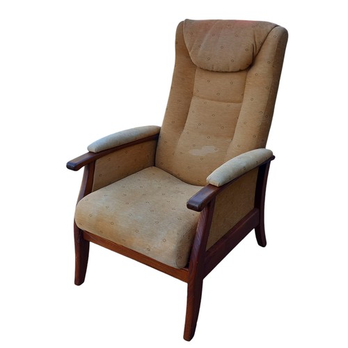 64 - A VINTAGE ARMCHAIR