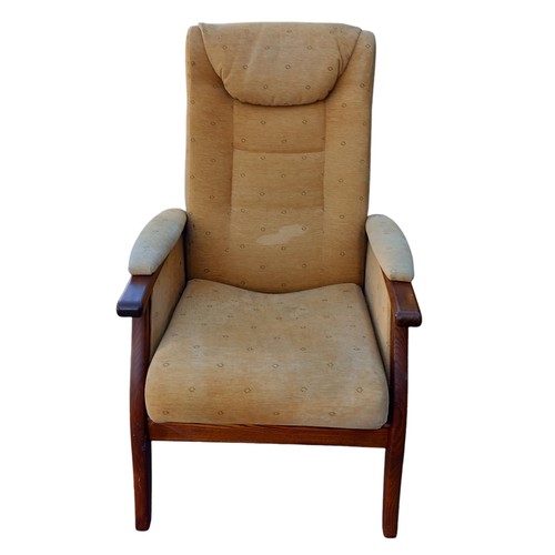 64 - A VINTAGE ARMCHAIR