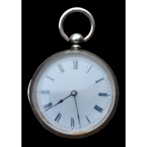 236 - A SILVER POCKET WATCH