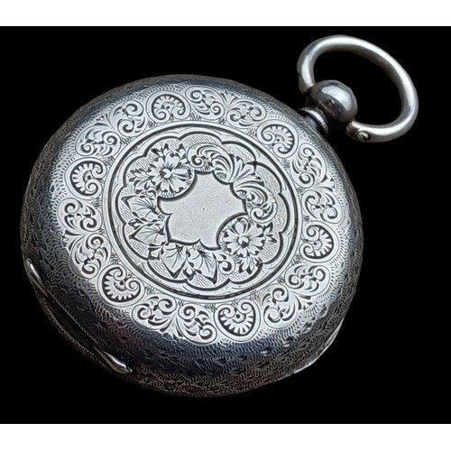 236 - A SILVER POCKET WATCH