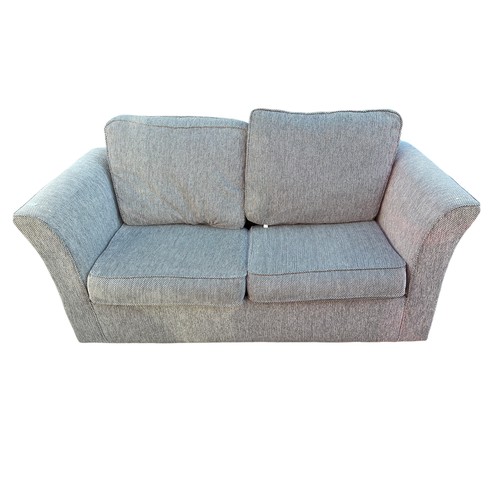 115 - A LIGHT GREY COLOUR  BED SETTEE