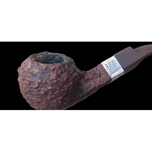 161 - A SILVER COLLARED PIPE