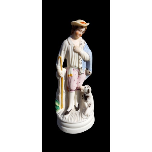 17 - PAIR OF PORCELAIN FIGURINES