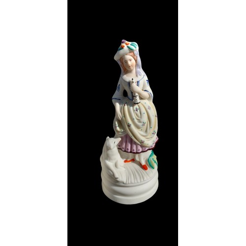 17 - PAIR OF PORCELAIN FIGURINES