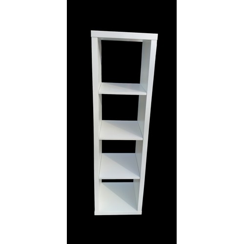 32 - WHITE NARROW SHELVING