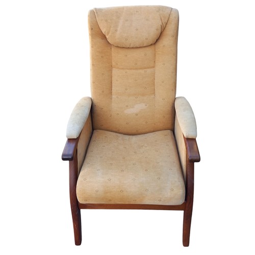 64 - A VINTAGE ARMCHAIR