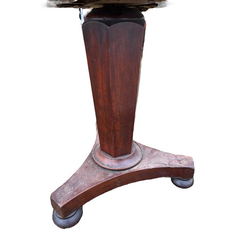 100 - AN ADJUSTABLE VICTORIAN PIANO STOOL