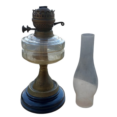 107 - COTTAGE OIL LAMP WITH FUNNEL