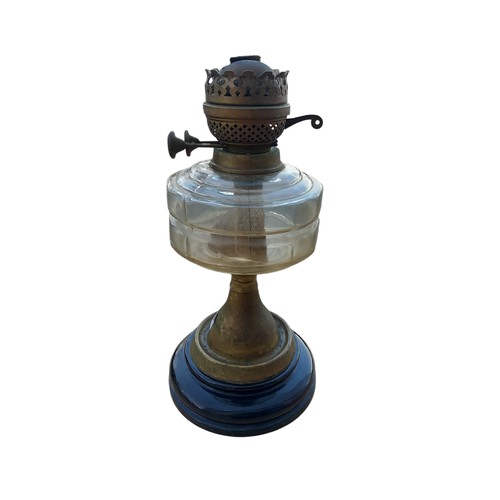 107 - COTTAGE OIL LAMP WITH FUNNEL