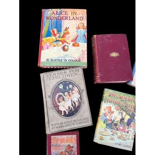 151 - A MIXED SELECTION OF VINTAGE & ANTIQUE CHILDRENS BOOKS