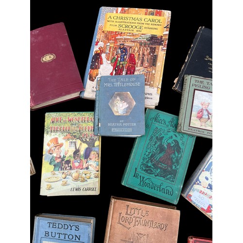 151 - A MIXED SELECTION OF VINTAGE & ANTIQUE CHILDRENS BOOKS