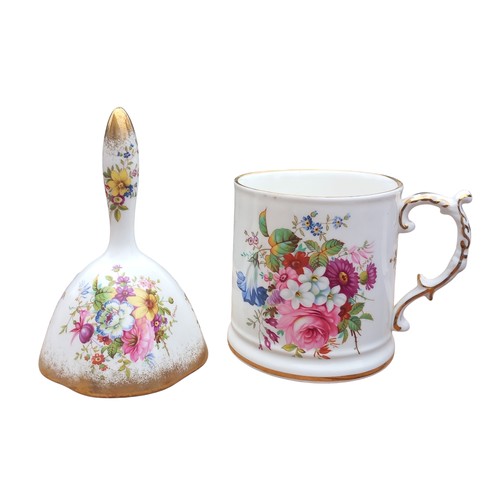 155 - 2 PIECE HAMMERSLEY CHINA (BELL AND MUG)