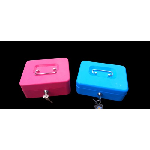 289 - 2 CASH BOXES WITH KEYS