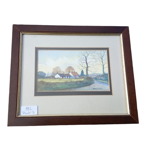 334 - A FRAMED DENNIS ORME SHAW WATERCOLOUR