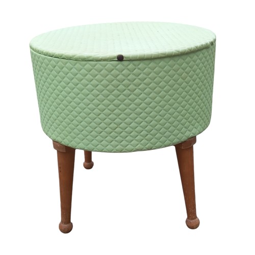 350 - A MID CENTURY SEWING STOOL