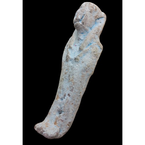 492 - AN EGYPTIAN SHABTI STATUE 2.5