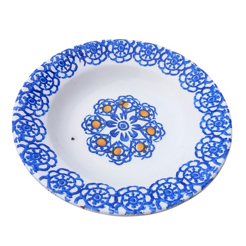 497 - A SPONGEWARE PLATE 8.5