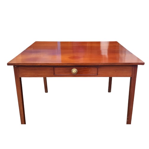 380 - MAHOGANY REGENCY STYLE TURN OVER LEAF TABLE