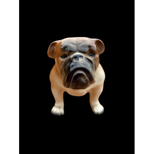 405 - A PORCELAIN BRITISH BULLDOG ORNAMENT 5