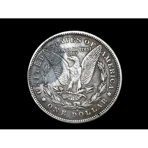 591 - A 1901 US SILVER DOLLAR (TESTED)