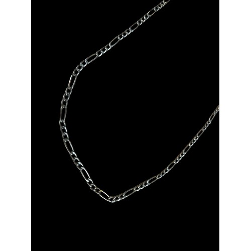 607 - A 9ct GOLD FANCY LINK CHAIN 3.08grm