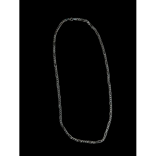 607 - A 9ct GOLD FANCY LINK CHAIN 3.08grm