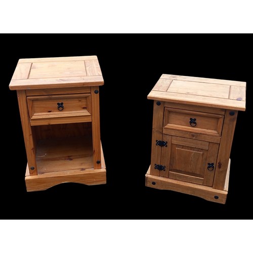 262A - MEXICAN PINE BEDSIDE X2 (DIFFERENT STYLES)