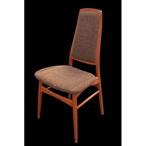 634A - A FANTASTIC SET OF  5 DANISH TEAK DINING CHAIRS