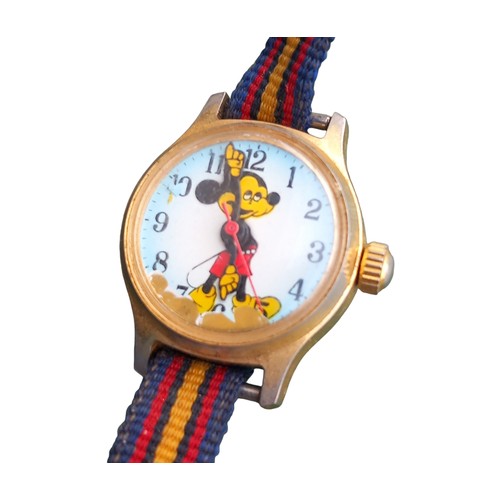 42 - A VINTAGE MICKEY MOUSE WATCH