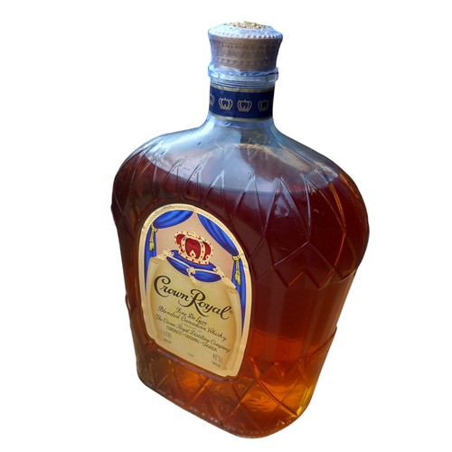 159 - 1LT BOTTLE OF CROWN ROYAL WHISKEY IN ORIGINAL BOX