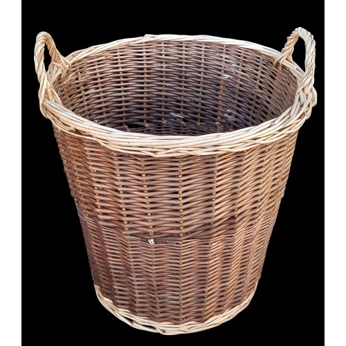 32 - LARGE WICKER BASKET