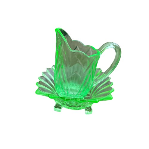 287 - 2 PIECES OF URANIUM GLASS